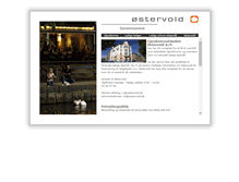 Tablet Screenshot of oestervold.dk